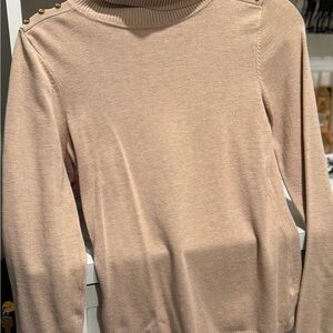 The Limited Taupe Ribbed Sweater